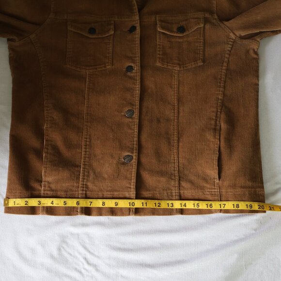 Light Brown Corduroy Jacket - Size M/L - Denver Hayes - Picture 6 of 12